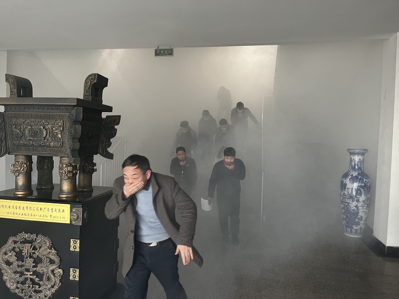 0638太阳集团官网机电公司开展消防培训及逃生演练